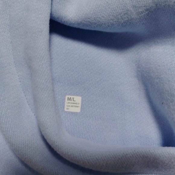 Lululemon Athletica Light Blue Hoodie Size M/L - Picture 3 of 3